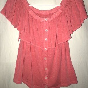 Off the shoulder blouse